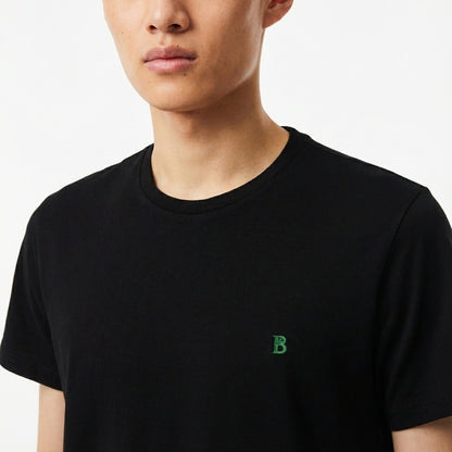 Camiseta Bambux Pima Premium Negra – Comodidad y Elegancia Superior